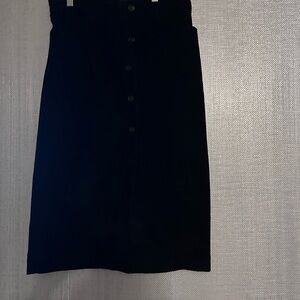 GAP Elegant Black Pencil Skirt